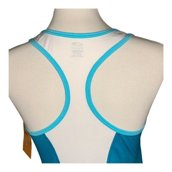 C9 Champion Racer Back Mesh Tank Top Size XS Blue White - Picture 5 of 7